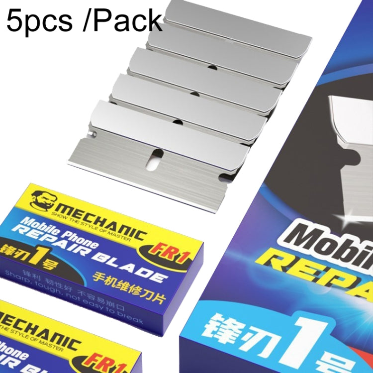 5pcs /Pack MECHANIC Screen Repair Small Blade Ultra-thin High Toughness Carbon Steel Sharp Edge - Others by MECHANIC | Online Shopping South Africa | PMC TechLife