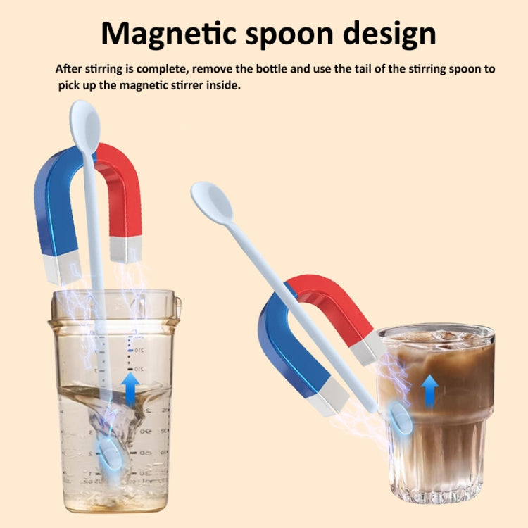 10000rpm/Min Magnetic Levitation Electric Coffee Stirrer Milk Shaker With Cup Gift Box(Blue) - free shipping - PMC TechLife - Order now!