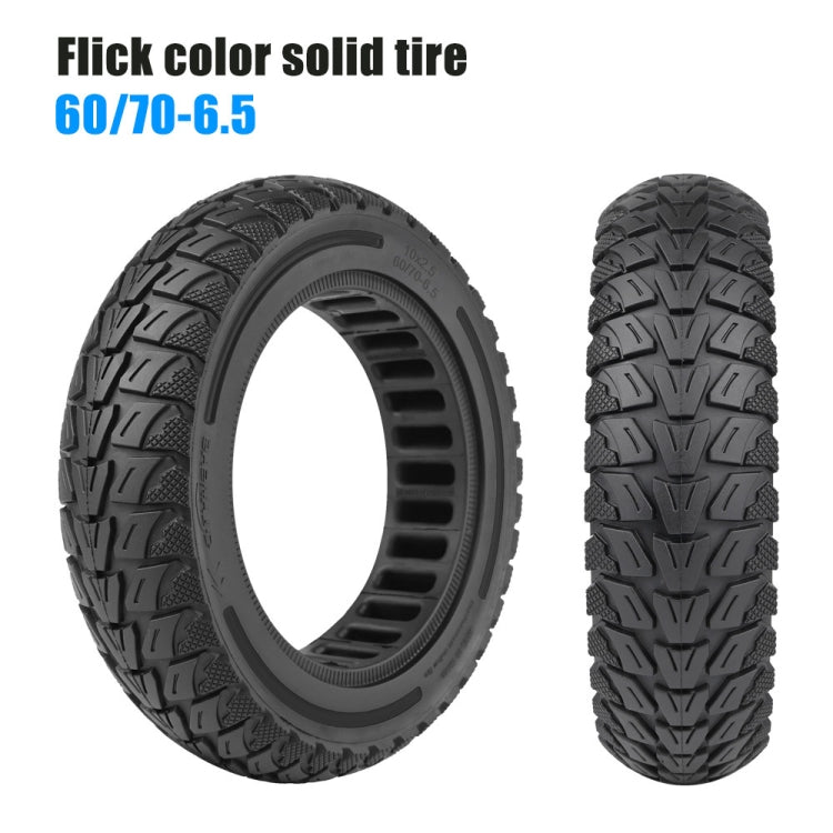 For Ninebot Max G30 Electric Scooter 10 x 2.5 Inch Flick Color Solid Tire(Red) - Accessories & Parts by PMc TechLife | Online Shopping South Africa | PMc TechLife | Buy Now Pay Later Mobicred
