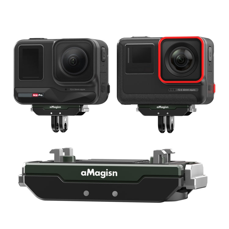 For Insta360 Ace / Ace Pro / X5 aMagisn Metal Magnetic Quick Release Sports Camera Accessories - free shipping - PMC TechLife - Order now!