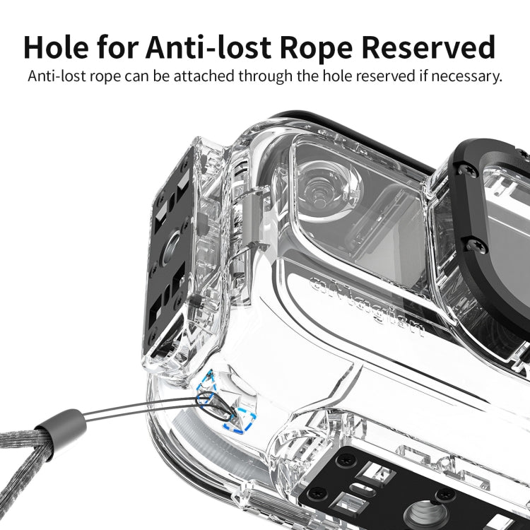 For Insta360 Ace aMagisn Horizontal and Vertical Shooting Dive Shell 60m Waterproof Shell Accessories - Case & Bags by aMagisn | Online Shopping South Africa | PMC TechLife | Buy Now Pay Later Mobicred