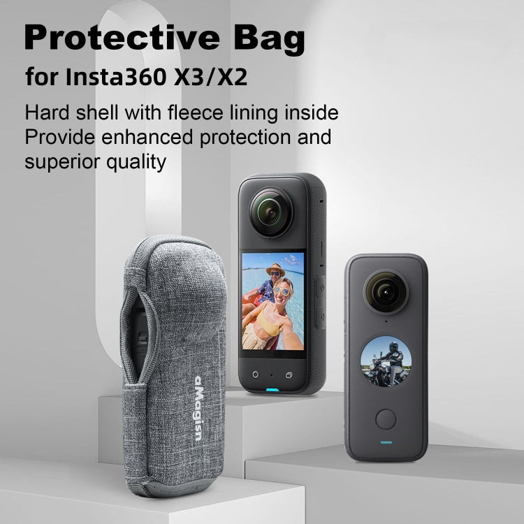 For Insta360 X3 / X2 aMagisn Body Bag Mini Storage Accessories - free shipping - PMC TechLife - Order now!