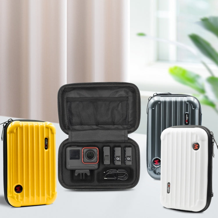 For Insta360 Ace / Ace Pro aMagisn Small Organizer Bag Sports Camera Protective Accessories(Pearl White) - free shipping - PMC TechLife - Order now!