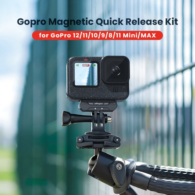 aMagisn Metal Magnetic Absorption Kit For GoPro HERO12 Black /11 Black /10 Black /9 Black - free shipping - PMC TechLife - Order now!