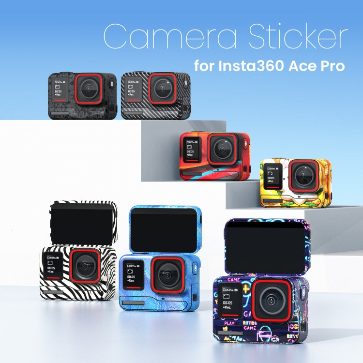 For Insta360 Ace Pro aMagisn Body Sticker Sports Camera Accessories(Feather) - Protective Film & Stickers by aMagisn | Online Shopping South Africa | PMC TechLife | Buy Now Pay Later Mobicred