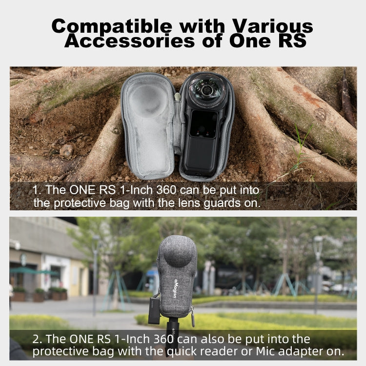 For Insta360 ONE RS 1-inch 360 aMagisn Panoramic Body Bag Sports Camera Accessories - free shipping - PMC TechLife - Order now!