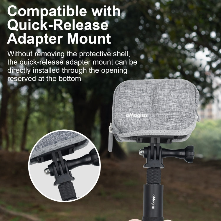 For DJI Osmo Action 4 / 3 aMagisn Body Bag Mini Storage Shell - free shipping - PMC TechLife - Order now!