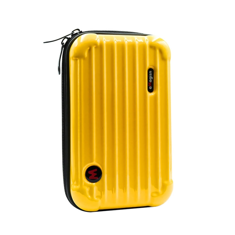 For DJI Osmo Action 4 / 3 aMagisn Small Organizer Bag Sports Camera Protective Accessories(Yellow) - free shipping - PMC TechLife - Order now!