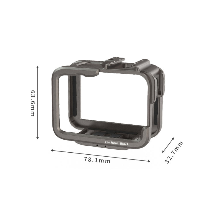 For GoPro HERO11 Black /10 Black /9 Black aMagisn Ultra-Light Metal Rabbit Cage Protection Border - free shipping - PMC TechLife - Order now!