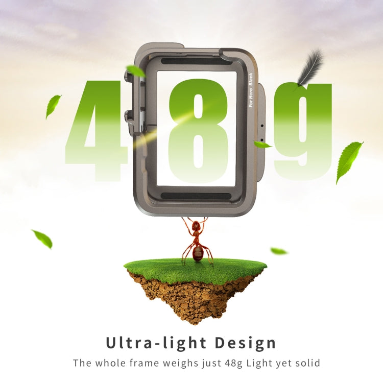 For GoPro HERO11 Black /10 Black /9 Black aMagisn Ultra-Light Metal Rabbit Cage Protection Border - free shipping - PMC TechLife - Order now!