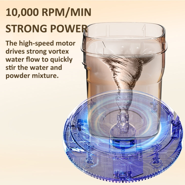 10000rpm/min Magnetic Levitation Electric Coffee Stirrer Milk Shaker Red Wine Decanter(Sky Blue) - free shipping - PMC TechLife - Order now!