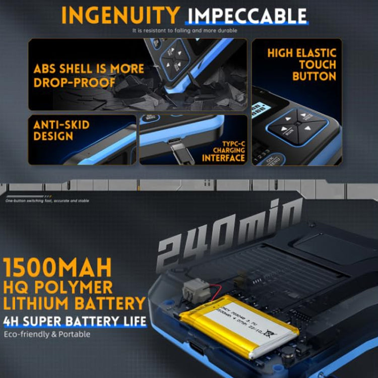 FNIRSI 3 In 1 Handheld Digital Oscilloscope LCR Transistor Tester, Specification: Upgrade - free shipping - PMC TechLife - Order now!