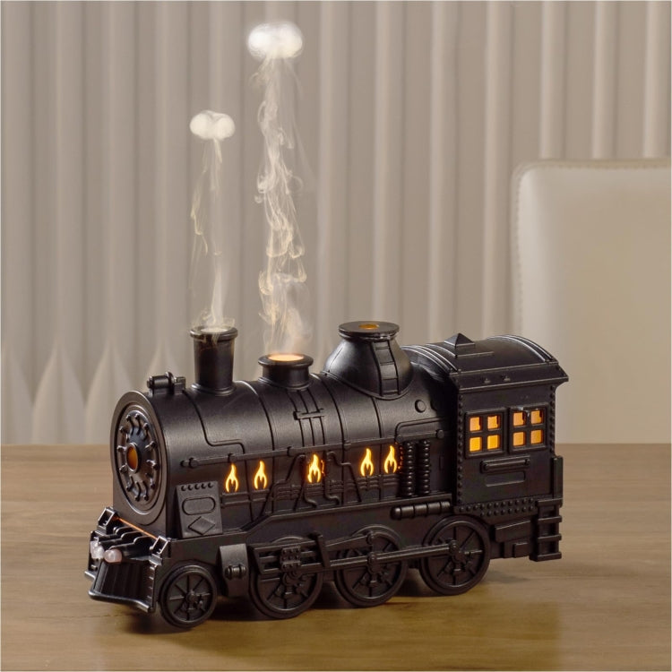 300ml Small Train Essential Oil Diffuser Humidifier With Remote Control US Plug - free shipping - PMC TechLife - Order now!