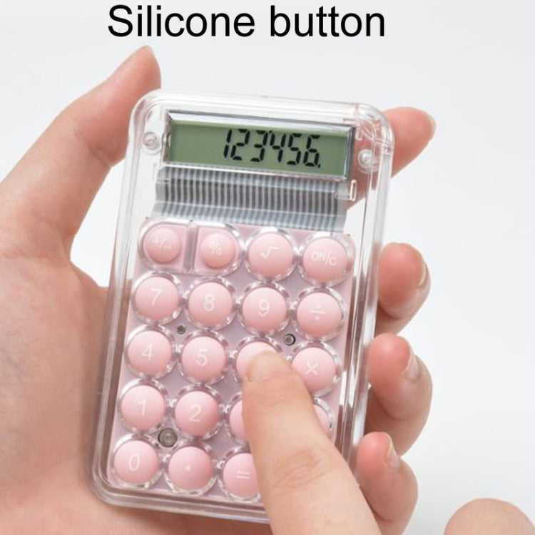 Small Silent Simple Calculator Mini Candy Dormitory Student Office Exam Tool(Purple) - Calculator by PMc TechLife | Online Shopping South Africa | PMc TechLife | Buy Now Pay Later Mobicred