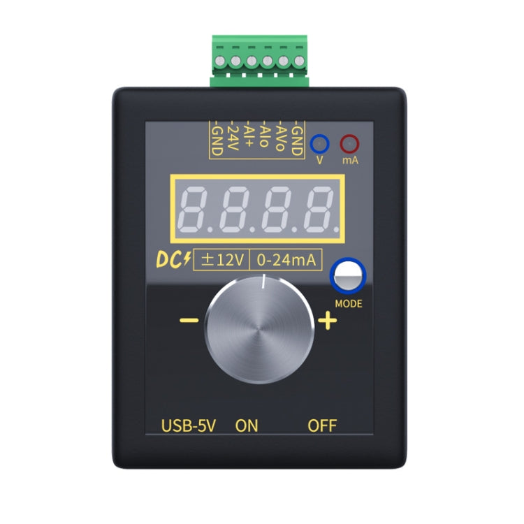 FNIRSI 0-12V/0-4-24mA Handheld Positive Negative Voltage Current Signal Generator(Without Battery) - Current & Voltage Tester by FNIRSI | Online Shopping South Africa | PMC TechLife | Buy Now Pay Later Mobicred