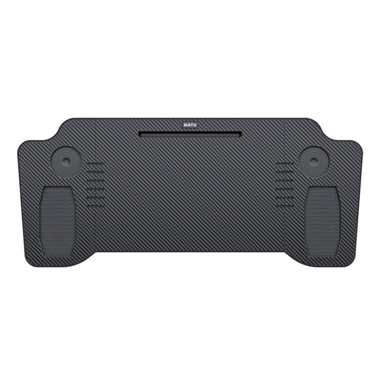 For Tesla Model Y/3 SUITU Car Center Folding Small Table Board Camping Dining Plate(Black Brown) - free shipping - PMC TechLife - Order now!