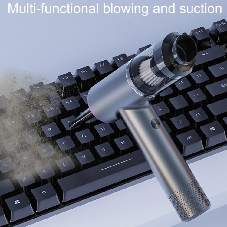 SUITU ST-6677 Car Household Small Handheld Brushless Blowing And Suction 2 In 1 Vacuum Cleaner(Gray) - free shipping - PMC TechLife - Order now!