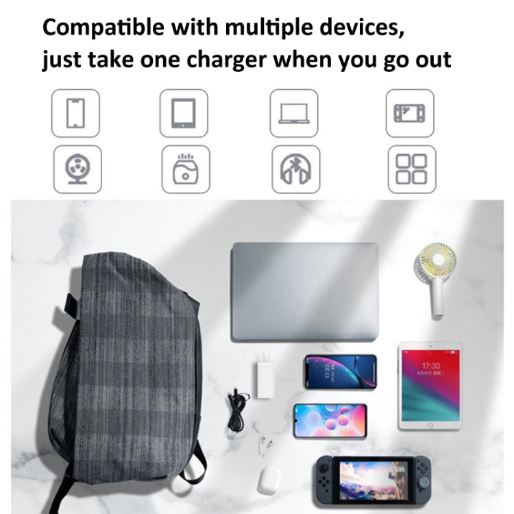 For DJI Mavic Series LKTOP 65W GaN Charger AC Adapter with USB-C and USB-A Port US Plug - free shipping - PMC TechLife - Order now!