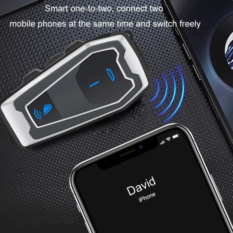 Motorcycle Helmet Bluetooth 5.0 Stereo Music Cycling Headphones(V10) - Motorcycle Walkie Talkie by PMC TechLife | Online Shopping South Africa | PMC TechLife | Buy Now Pay Later Mobicred