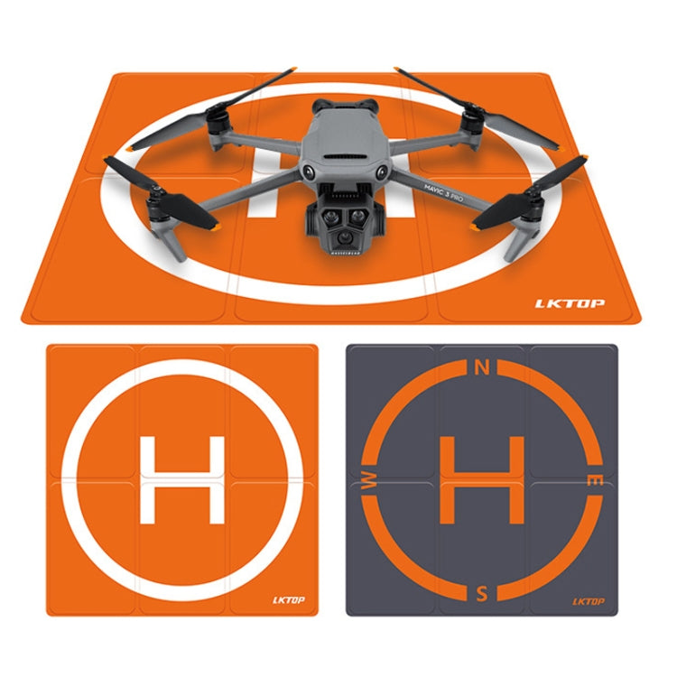 LKTOP 50cm Drone Universal Landing Pad Double-sided Waterproof Foldable RC Aircraft Launch Mat - Parking Apron by LKTOP | Online Shopping South Africa | PMC TechLife | Buy Now Pay Later Mobicred