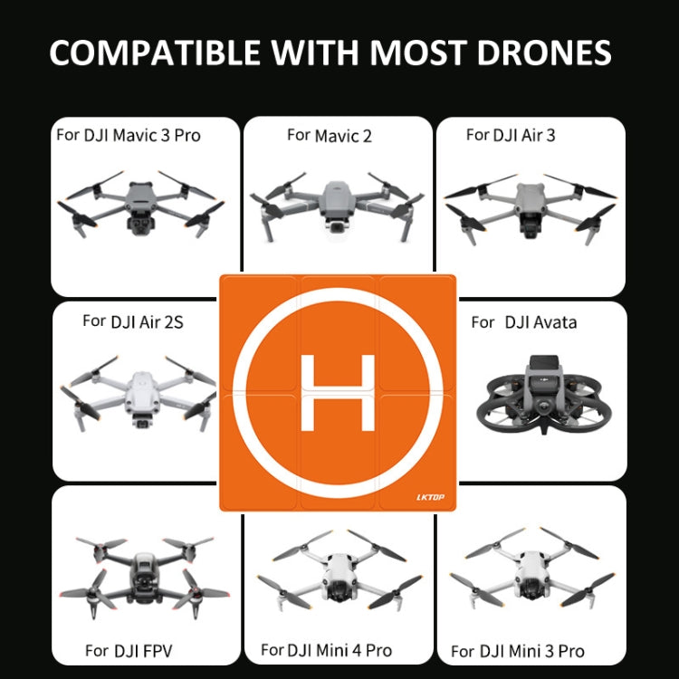 LKTOP 65cm Drone Universal Landing Pad Double-sided Waterproof Foldable RC Aircraft Launch Mat - free shipping - PMC TechLife - Order now!