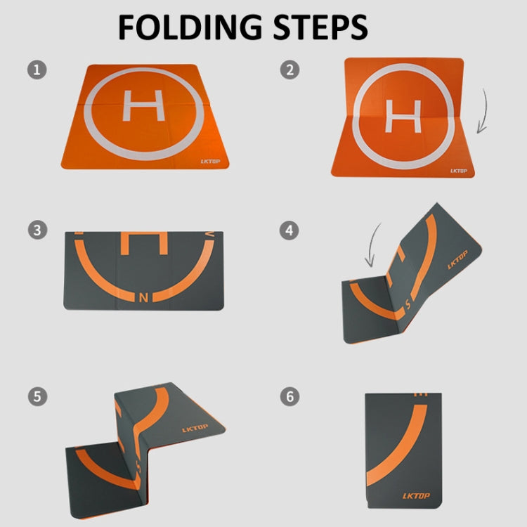 LKTOP 65cm Drone Universal Landing Pad Double-sided Waterproof Foldable RC Aircraft Launch Mat - free shipping - PMC TechLife - Order now!