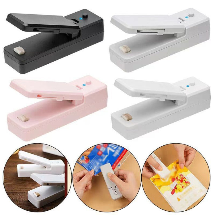 USB Charging Mini Magnetic Sealing Machine Portable Sealing Clip Food Moisture-proof Sealer(Black) - Preservation Supplies by PMC TechLife | Online Shopping South Africa | PMC TechLife | Buy Now Pay Later Mobicred