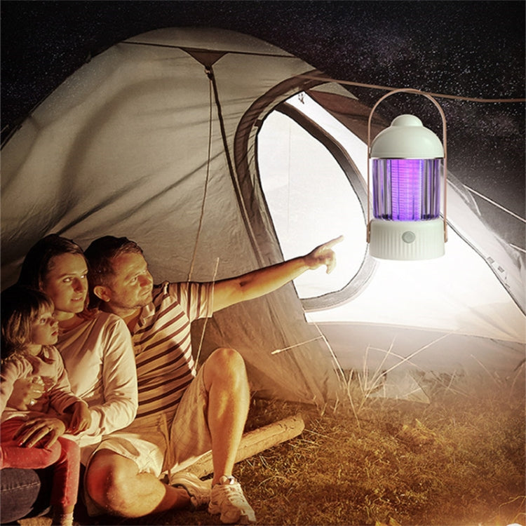 Electric Shock Type Home Night Light Mosquito Killer Outdoor Camping Lamp, Spec: 4000 mAh(Green) - Repellents by PMC TechLife | Online Shopping South Africa | PMC TechLife | Buy Now Pay Later Mobicred