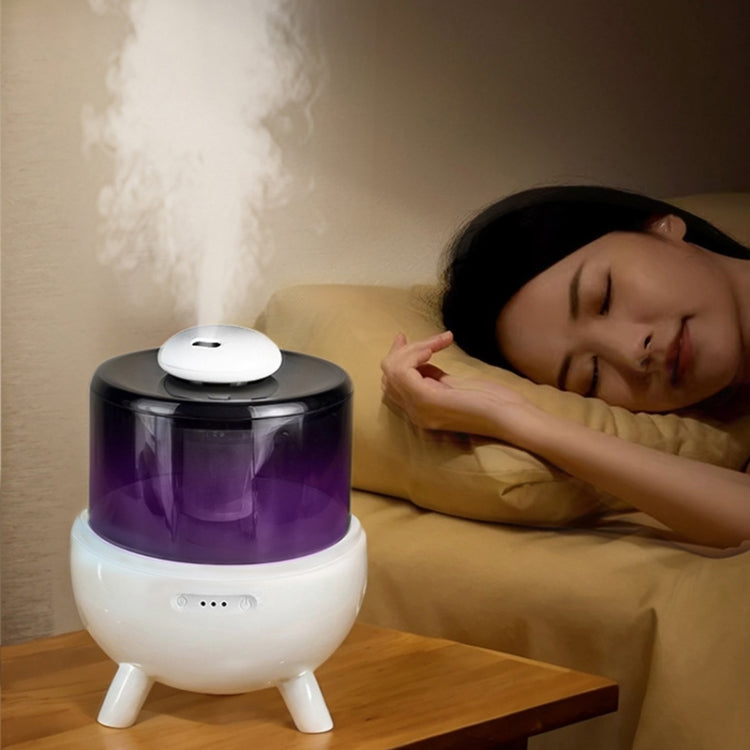 FS102 2L Ultrasonic Aromatherapy Colorful Night Light Desktop Humidifier, Spec: EU Plug(White) - free shipping - PMC TechLife - Order now!
