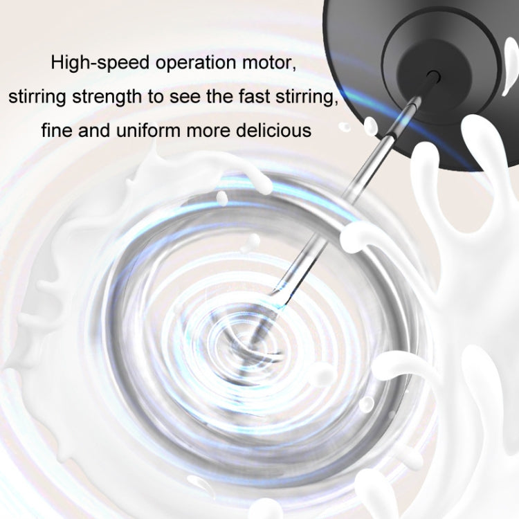 Mini Electric Handheld Milk Frother Cream Stirrer(Black) - Stirrer & Squeezer by PMC TechLife | Online Shopping South Africa | PMC TechLife | Buy Now Pay Later Mobicred