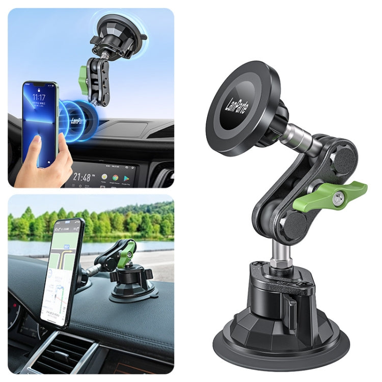 Lanparte Magnetic Car Phone Holder Adjustable Suction Cup Navigation Stand RBA-M01N - Universal Car Holders by Lanparte | Online Shopping South Africa | PMC TechLife | Buy Now Pay Later Mobicred