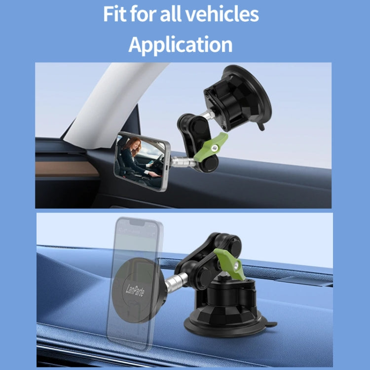 Lanparte Magnetic Car Phone Holder Adjustable Suction Cup Navigation Stand RBA-M01NB - free shipping - PMC TechLife - Order now!
