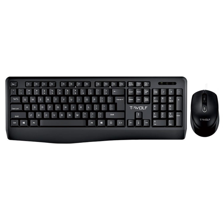 T-WOLF TF-100 2.4G Bluetooth Laptop Office Wireless Keyboard and Mouse Set(Set) - free shipping - PMC Jewellery - Order now!