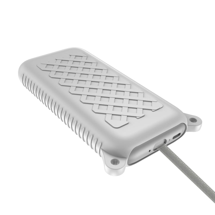 For Apple Vision Pro Battery Protective Case Silicone Cover(Black) - VR Accessories by PMC TechLife | Online Shopping South Africa | PMC TechLife | Buy Now Pay Later Mobicred