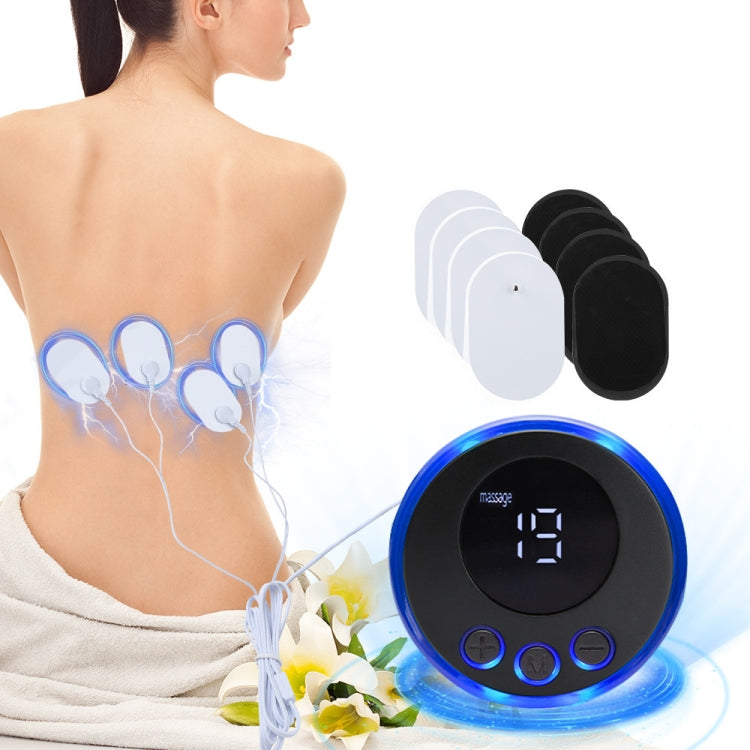 SC-195B Mini Cervical Massage Stickers EMS Pulse Meridian Therapy Instrument, Spec: 4-In-1 Upgrade Jack - free shipping - PMC TechLife - Order now!