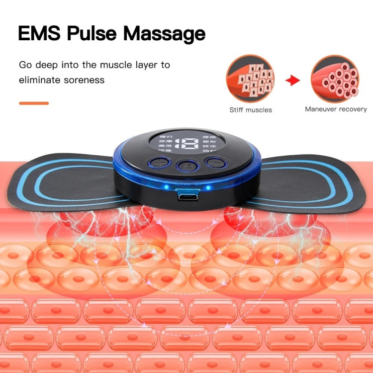 SC-195B Mini Cervical Massage Stickers EMS Pulse Meridian Therapy Instrument, Spec: 2-In-1 Upgrade Jack - free shipping - PMC TechLife - Order now!