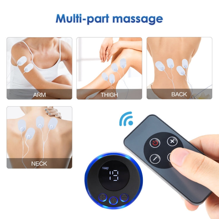 SC-195B Mini Cervical Massage Stickers EMS Pulse Meridian Therapy Instrument, Spec: 4-In-1 Upgrade Jack - free shipping - PMC TechLife - Order now!