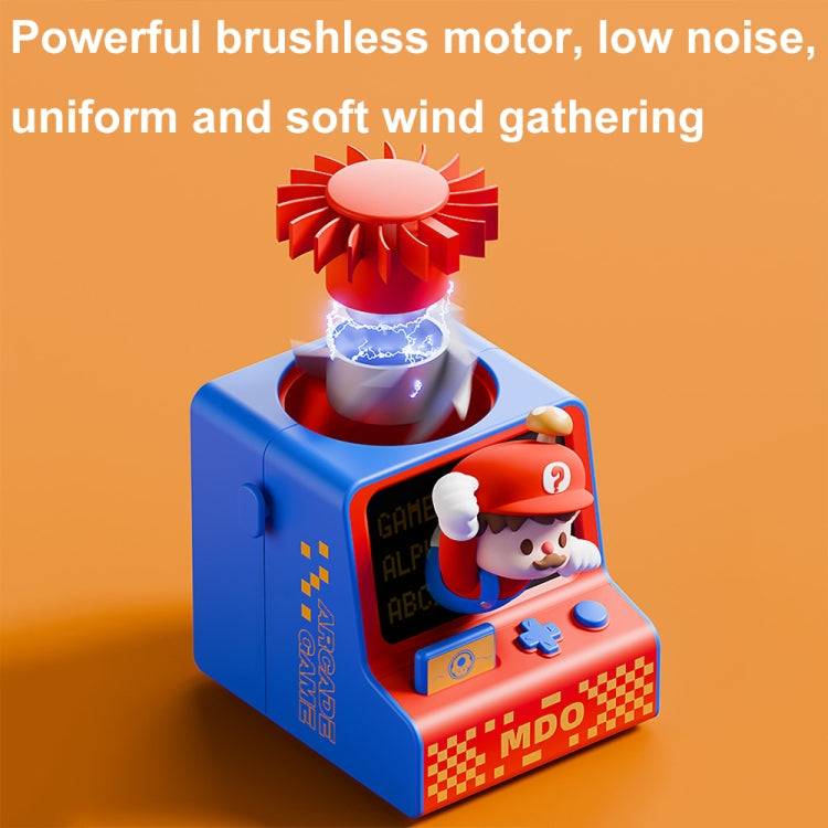 Cartoon Game Console Shape USB Charging Portable Bladeless Halter Fan(Beat Gophers) - Electric Fans by PMC TechLife | Online Shopping South Africa | PMC TechLife | Buy Now Pay Later Mobicred