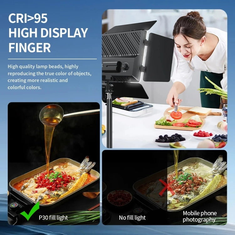 Pixel  P30 20W 2500-6500K 2400Lux Dual Color Temperature Photography Fill Light Standard Set - free shipping - PMC TechLife - Order now!