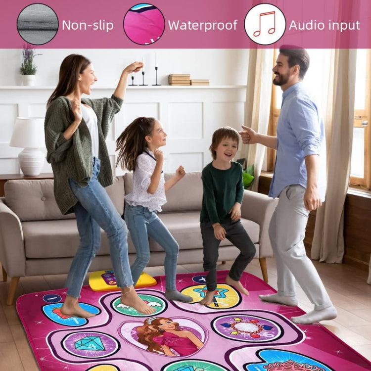 Children Music Dance Mat Electronic Music Dancing Game Pad Music Box Toys(Pink Purple) - Music Toys by PMC TechLife | Online Shopping South Africa | PMC TechLife