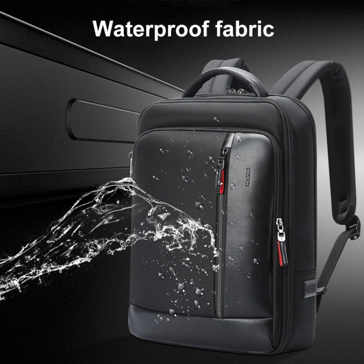 Bopai 751-006641A Large Capacity Anti-theft Waterproof Laptop Business Backpack(Black) - free shipping - PMC Jewellery - Order now!