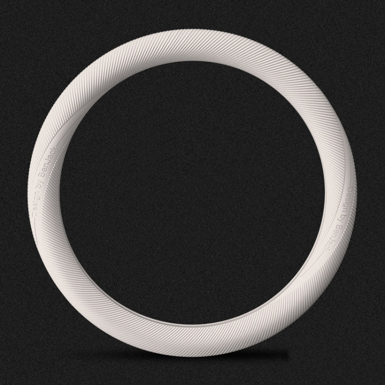 BEN.JACK Car Anti-slip Sweat-absorbent Liquid Silicone Steering Wheel Cover(Beige) - free shipping - PMC TechLife - Order now!