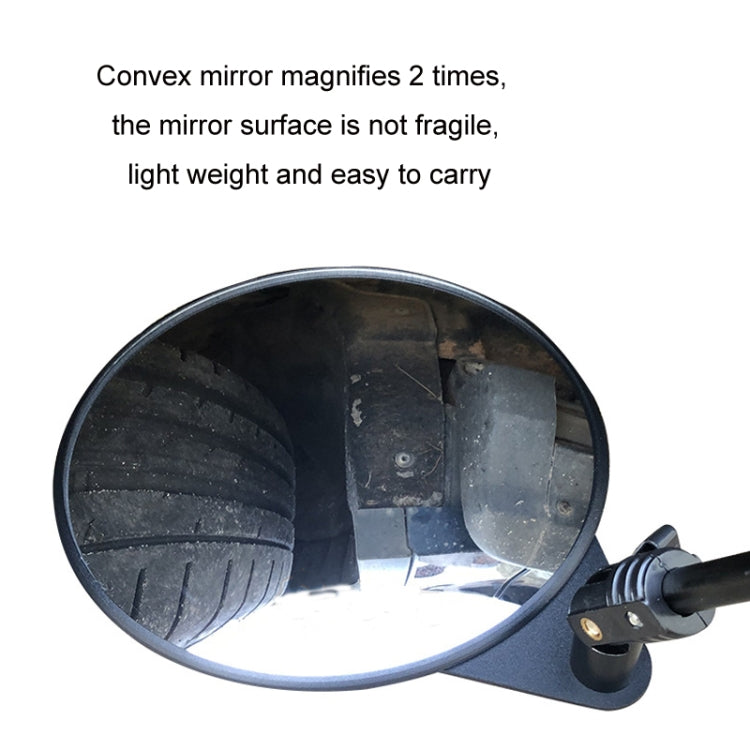 Hand-Held Telescopic Explosion-Proof Vehicle Bottom Security Inspection Reflective Detection Mirror - Inspection Tools by PMC TechLife | Online Shopping South Africa | PMC TechLife | Buy Now Pay Later Mobicred