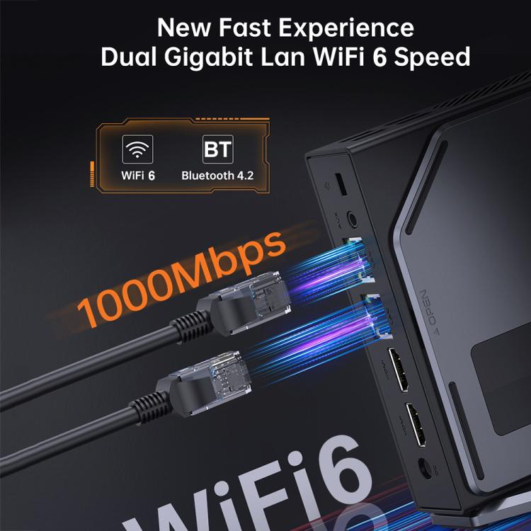 S1 Intel Alder Lake N150 WIFI 6+BT4.2 Office Home Mini PC Win11 DDR4 3200MHz, Spec: 16G+512G US Plug - Windows Mini PCs by PMc TechLife | Online Shopping South Africa | PMc TechLife | Buy Now Pay Later Mobicred