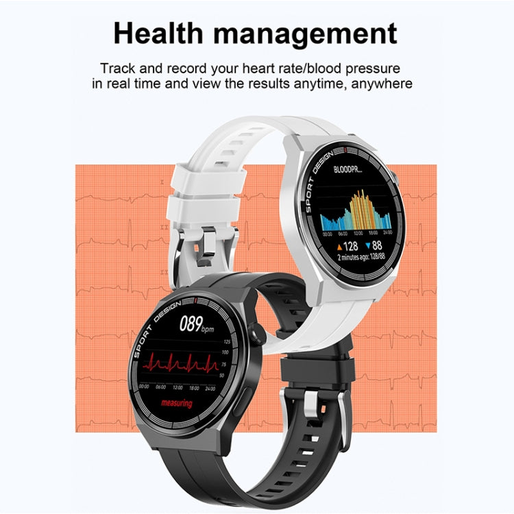 GT3Pro 1.28-Inch Health Monitoring Bluetooth Call Smart Watch With NFC, Color: Brown Leather - free shipping - PMC TechLife - Order now!