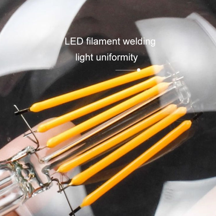 6pcs /Box G45 Bulb LED Lamp Fixture Illuminator Vintage Filament Lights, Style: Transparent Large Screw(220V 4W) - LED Blubs & Tubes by PMc TechLife | Online Shopping South Africa | PMc TechLife | Buy Now Pay Later Mobicred