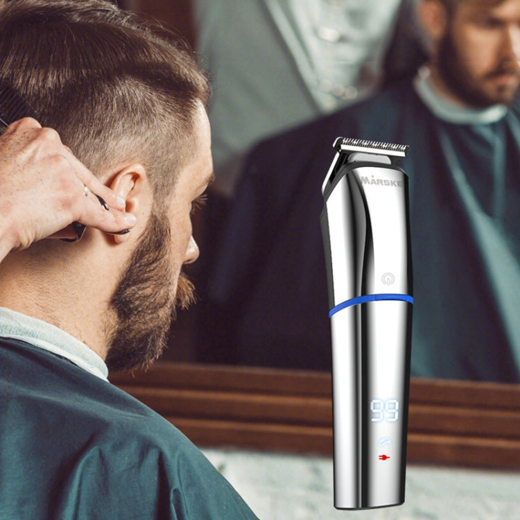 MARSKE 6 In 1 Hair Clipper Grooming Set Rechargeable Razor Carving Nose Hair Trimmer US Plug - free shipping - PMC TechLife - Order now!