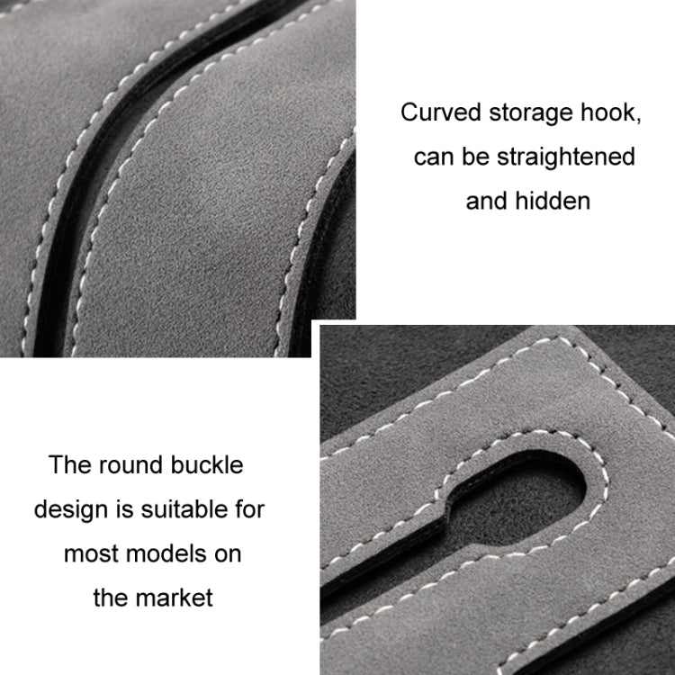 Car Seat Mack Multifunctional Metal Hook Mobile Phone Holder, Style: No Mark(Gray) - Auto Fastener & Clips by PMC TechLife | Online Shopping South Africa | PMC TechLife | Buy Now Pay Later Mobicred