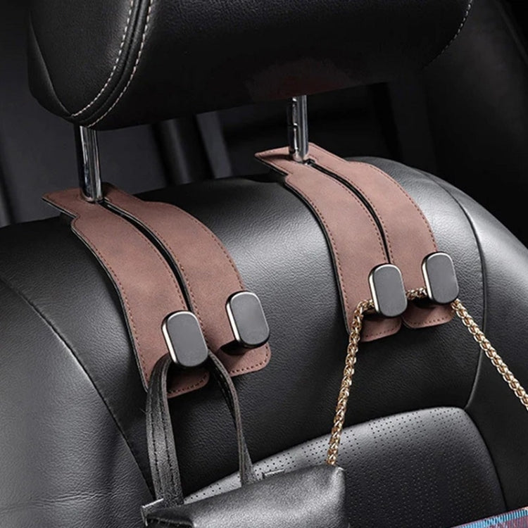 Car Seat Mack Multifunctional Metal Hook Mobile Phone Holder, Style: No Mark(Gray) - Auto Fastener & Clips by PMC TechLife | Online Shopping South Africa | PMC TechLife | Buy Now Pay Later Mobicred