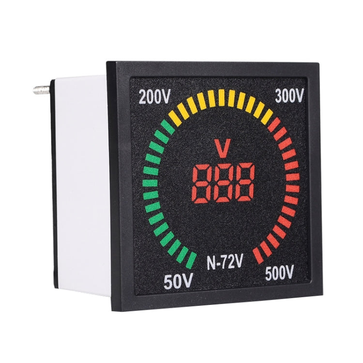 SINOTIMER N-72V AC Voltage Signal Indicator Square Turntable LED Digital Display Voltmeter - free shipping - PMC TechLife - Order now!